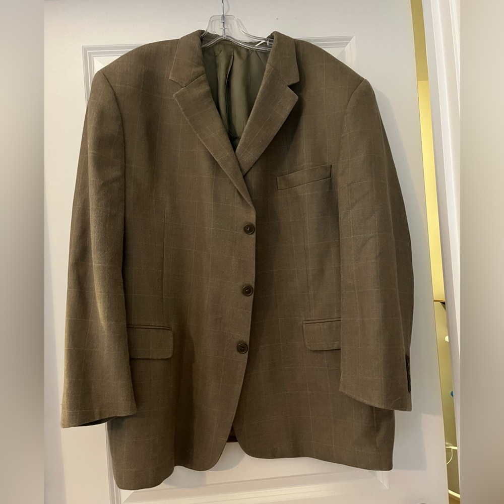 Silk and Wool Blend Men’s Blazer/Sport coat